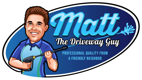 Logo for matt the driveway guy